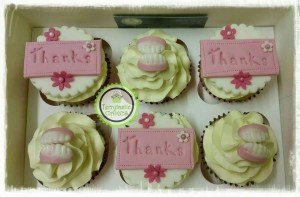 Thank you cupcakes with teeth for orthodontist